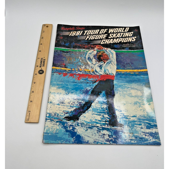 Other - Campbell's Soups 1991 Tour Of World Figure Skating Champions Program Magazine
